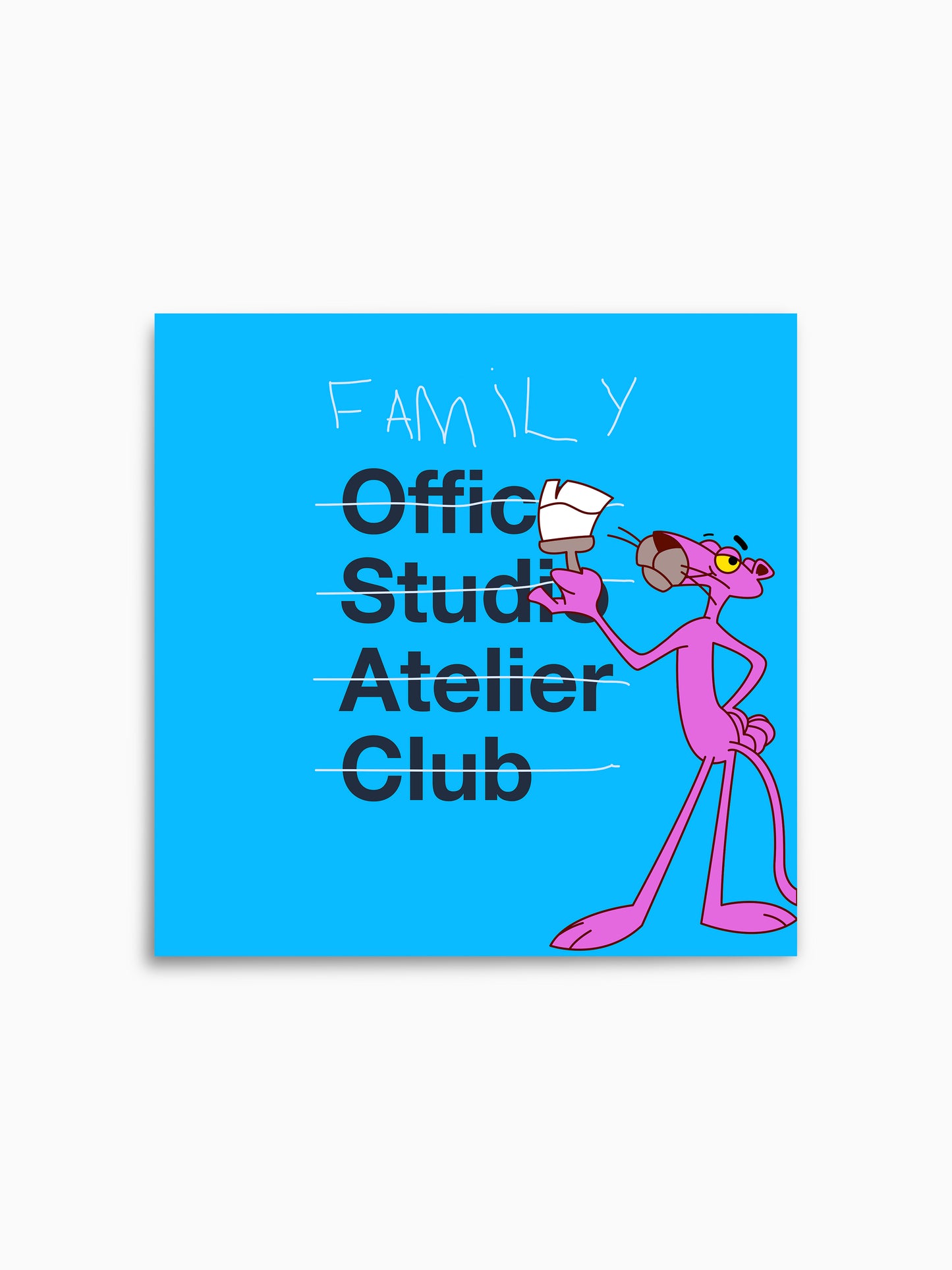 Canvas | Family Made Us Rich / No Office, Studio, Atelier or Club