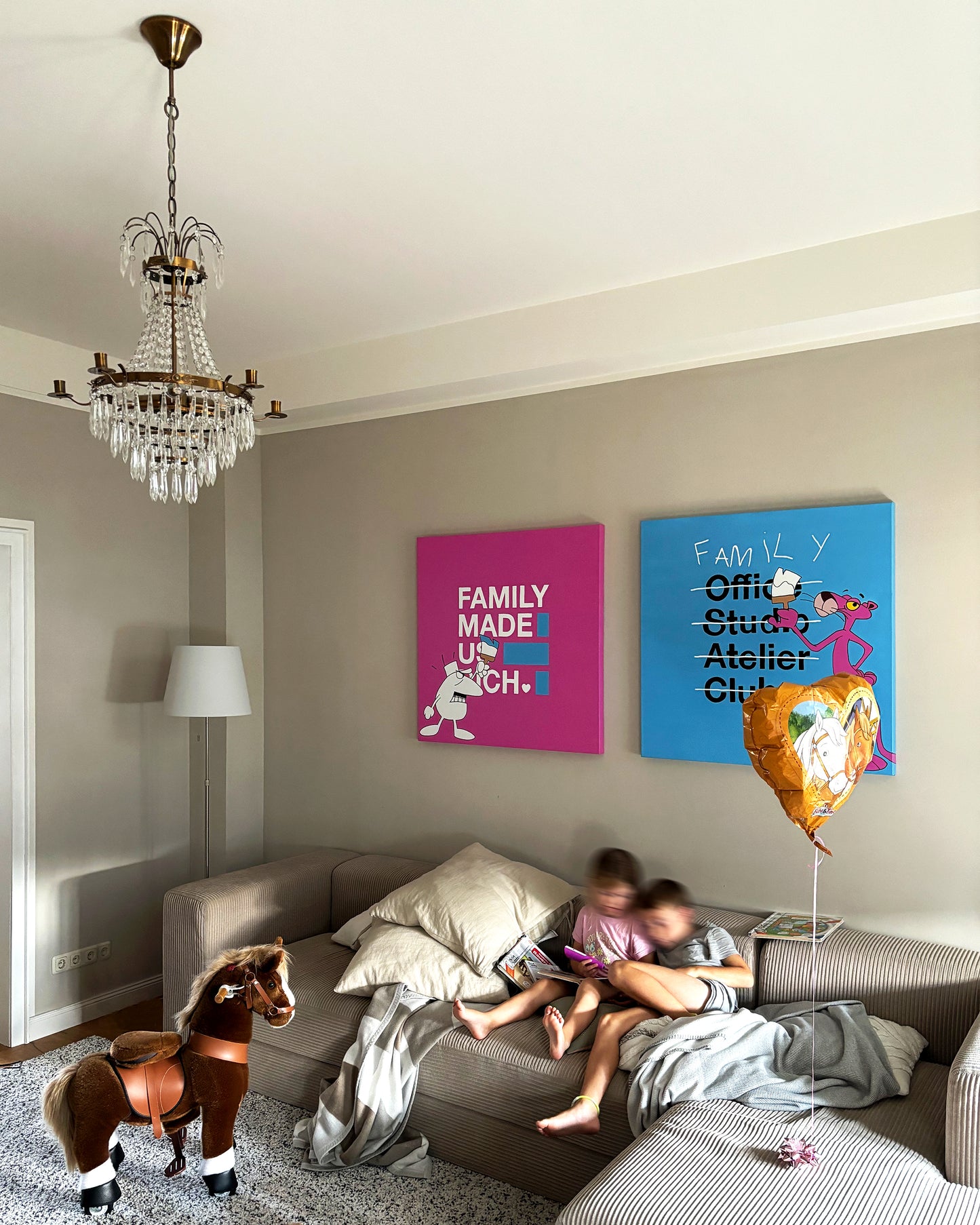 Canvas | Family Made Us Rich / No Office, Studio, Atelier or Club