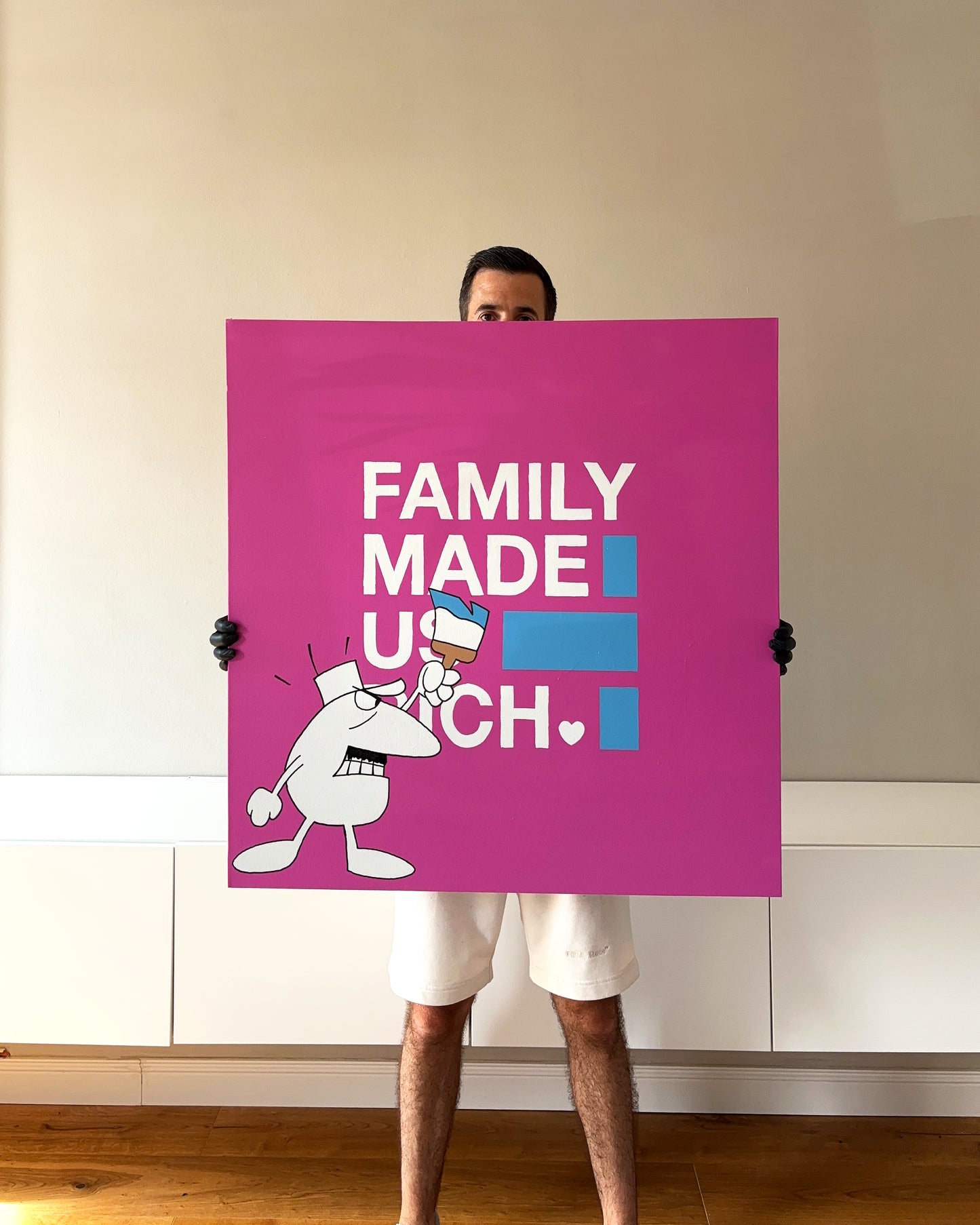 Canvas | Family Made Us Rich / No Office, Studio, Atelier or Club