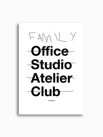 Fine Art Print | Office, Studio, Atelier, Club